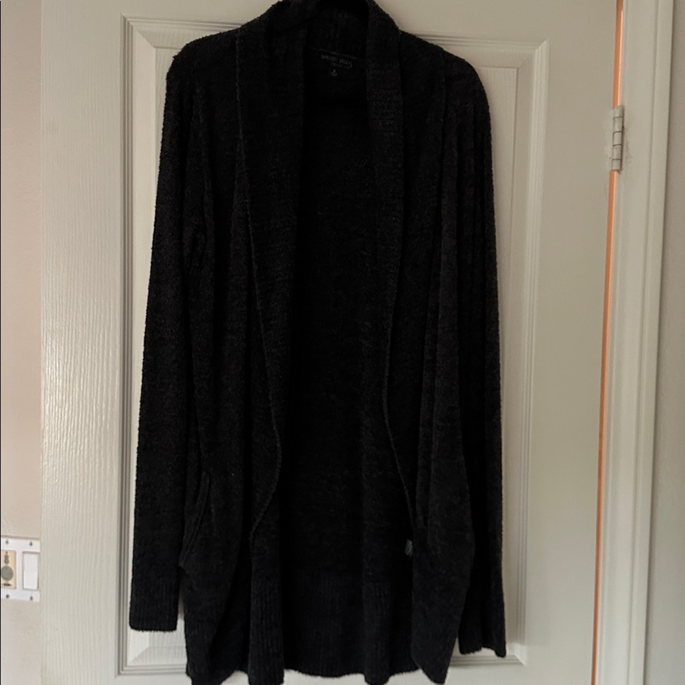 Barefoot Dreams Charcoal CozyChic Lite Cardigan